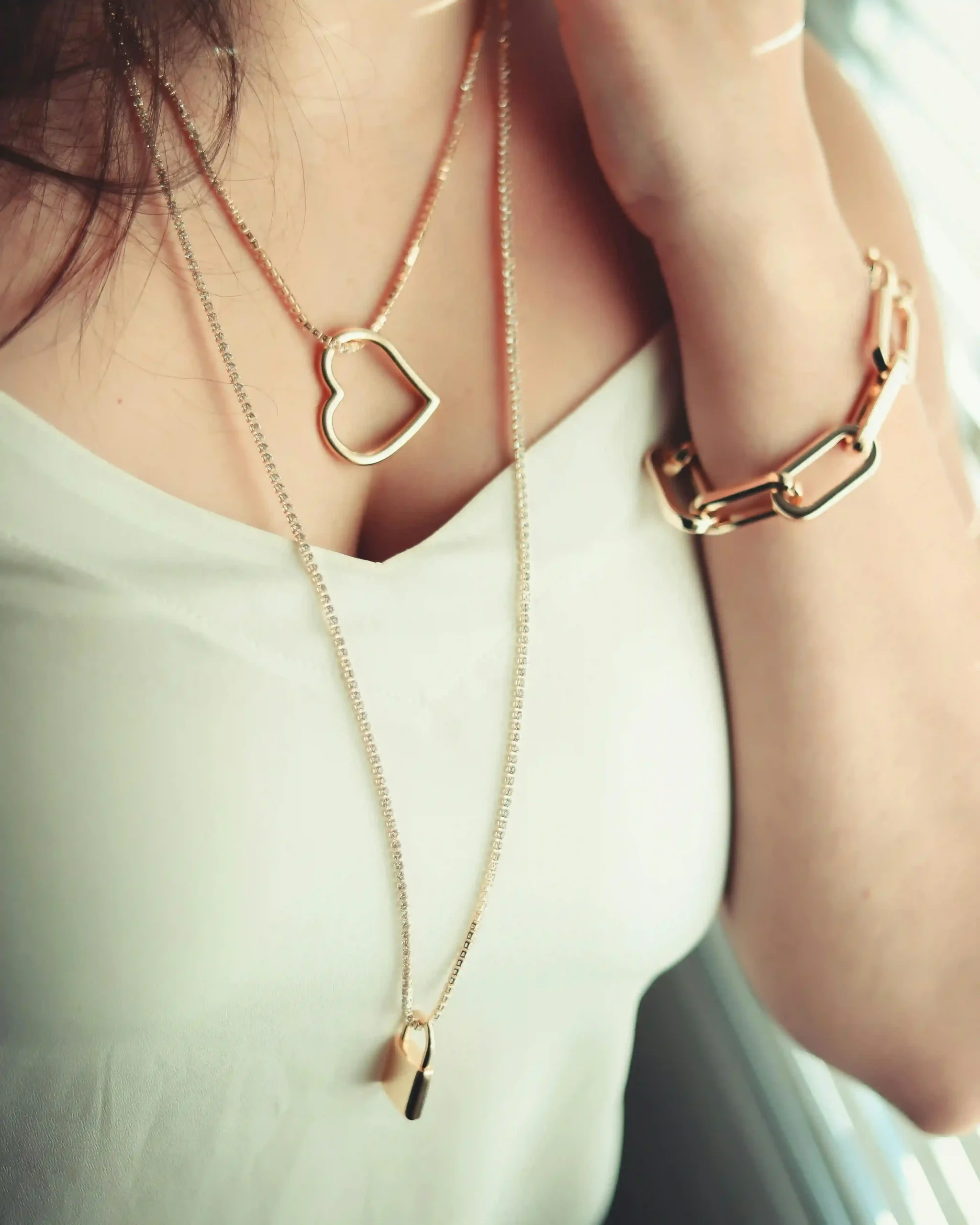 Golden Heart Necklace