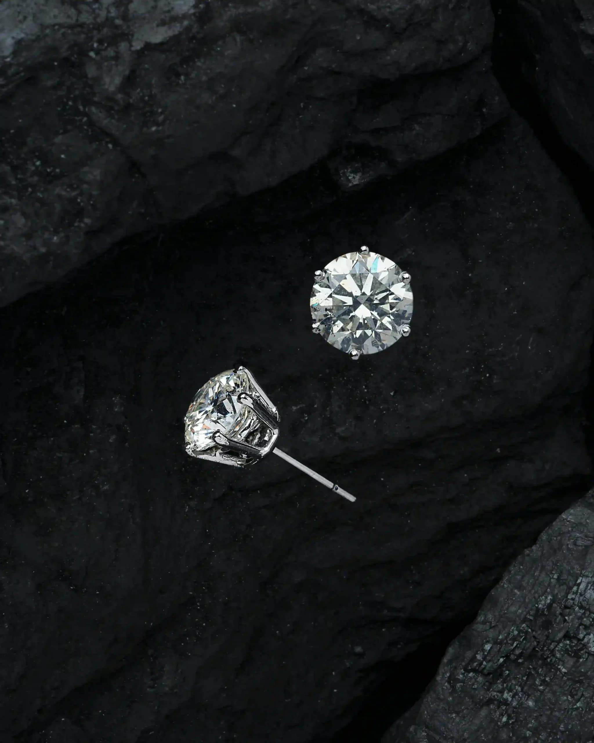 Celestial Radiance Diamond Earrings 2