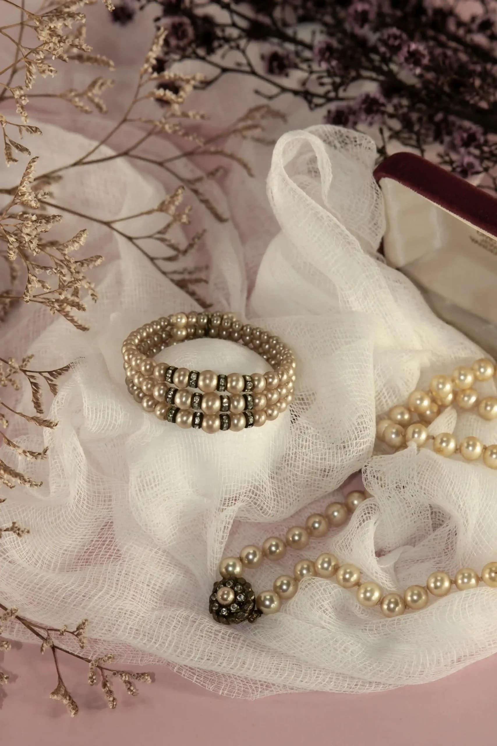 Midnight Pearl Fusion Bracelet 2